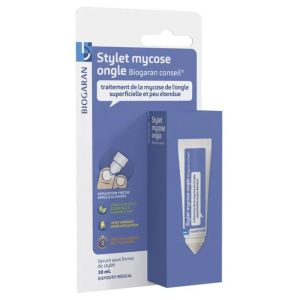 Stylet Mycose Ongle - Mycose superficielle peu étendue - 10 ml
