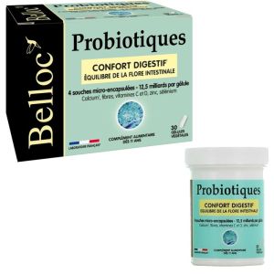 Belloc Microbiote - Confort Digestif - 30 gélules