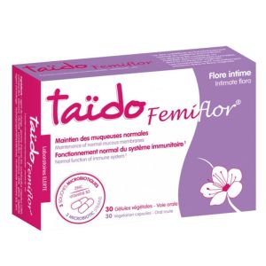 Taïdo Femiflor - Flore intime - 30 gélules végétales