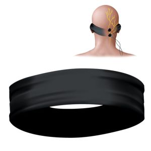 Bandeau tour de tête pour éléctrostimulation