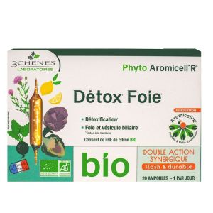 Détox Foie Bio - 20 ampoules de 10ml