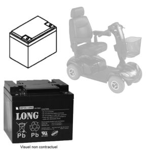 Batterie 50ah pour scooter électrique Orion Metro 4 ou 3 roues
