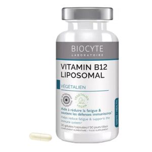Vitamine B12 Liposomal - Végétalien - Fatique Défense Immunitaire - 30 gélules