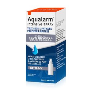 Aqualarm Intensive Spray - Yeux secs et Paupières irritées - Spray oculaire 10ml