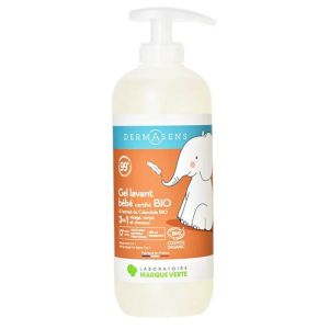 Dermasens Gel lavant bébé Bio 3 en 1 - 500 ml