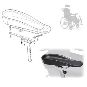 Accoudoir gouttière hémiplégie - Droit/Gauche - Fauteuil Roulant Confort Inovys - Unité