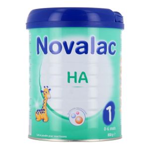 HA 2e âge - 6 à 12 mois - Lait en poudre Hypoallergénique - Pot 800g