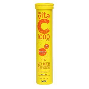 Ma Vita C 1000mg - Citron - Tube 20 comprimés