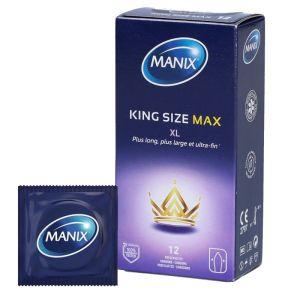 Préservatifs grande taille - King Size Max - 12 préservatifs XL