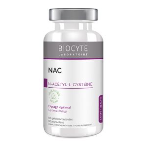 NAC 590 mg N-Acétyl-L-Cystéine - Anti-âge Antioxydant - 60 gélules