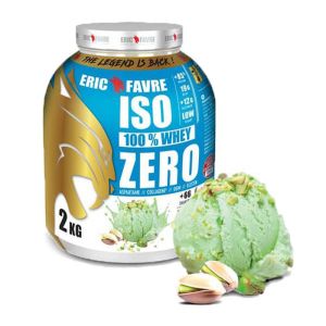 Iso Zero 100% Whey Pistache - Développement et définition musculaire - Pot 2kg