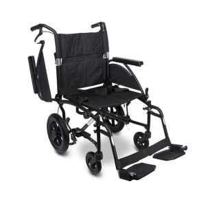 Fauteuil de Transfert Pliant Stan Up - Noir - Accoudoirs relevables