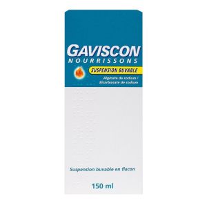 Gaviscon Suspension buvable Nourrisson - Reflux gastro-oesophagien - Flacon 150ml
