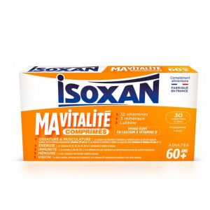 Ma vitalité 60 ans et plus - Energie Mémoire Immunité - 30 comprimés