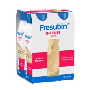 Fresubin - Intense Drink - Boisson nutritionnelle - Noisette - 4 x 200ml