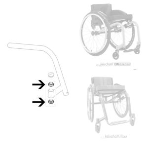 Kit de roulement à billes pour fauteuil roulant Küschall