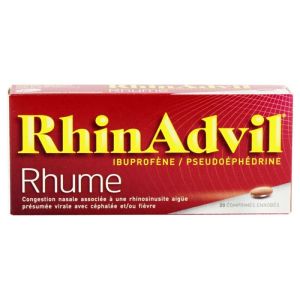 RhinAdvil - Rhume - 20 comprimés