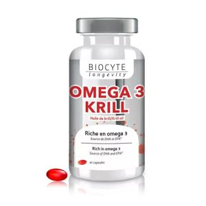 Omega 3 Krill - Fonction cardiaque - 45 Gélules
