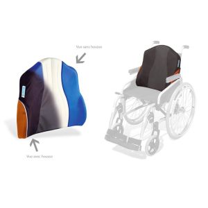 Dosseret Viscoélastique multiportance P951D pour améliorer la position assise dans fauteuil