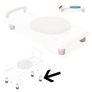 Pied pour planche de baignoire Vera - Par 1