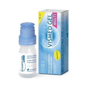 Vismed Gel Multi - Lubrification durable des yeux - 15 ml