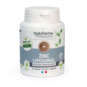 Zinc Liposomal - Défenses immunitaires - 60 gélules