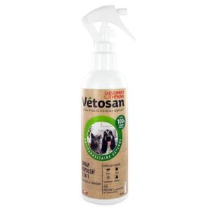 VETOSAN Spray répulsif 2 en 1 - Animal et Environnement - 25ml