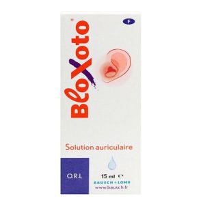Bloxoto - Solution auriculaire en gouttes pour Oreille - Flacon 15ml