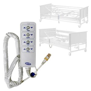 Télécommande verrouillable HL 400 pour lit médical 3 fonctions Medley Ergo ou Accent