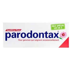 Dentifrice Paradontax Original - Gencives qui saignent occasionnellement - Lot de 2 tube de 75ml