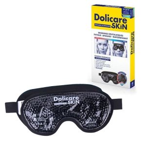 Dolicare Skin - Masque oculaire - Microbilles de gel Chaud Froid - 10 X 20 cm