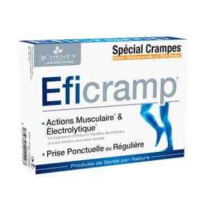 Eficramp - Action musculaire & Electrolytique - 30 comprimés