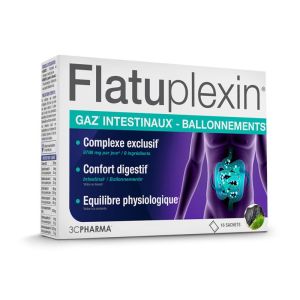 Flatuplexin - Gaz intestinaux et ballonnements - 16 Sachets