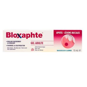 Bloxaphte - Gel Adulte - Aphtes Lesions buccales - Tube 15ml