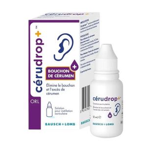Cérudrop+ Solution auriculaire - 12 ml