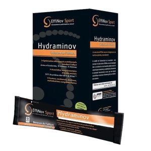 Hydraminov - Citron Vert - Boisson de l'effort - 10 sticks