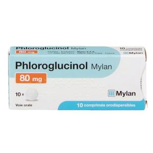 Phloroglucinol 80 mg - Antispasmodique - 10 comprimés orodispersibles