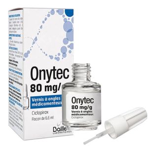 Onytec - Vernis à ongle médicamenteux Ciclopirox - Mycoses des ongles - 6,6ml