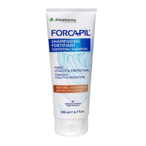Forcapil Shampoing Fortifiant - Kératine + Provitamine B5 - 200ml