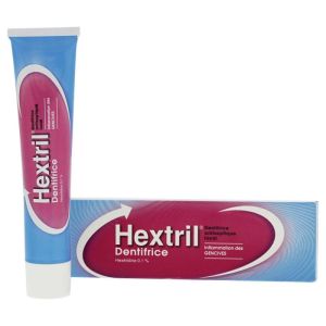 Dentifrice Hextril - Antiseptique local Inflammation gencives - Tube 75 ml