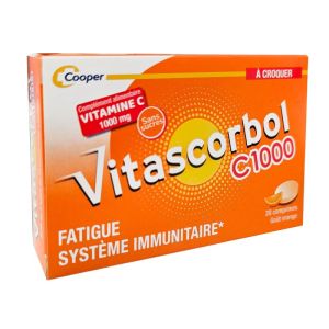 C1000 - Fatigue et Système immunitaire - 20 comprimés à croquer