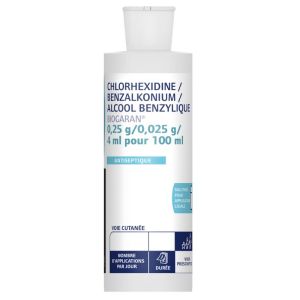 Chlorhexidine/ Benzalkonium/ Alcool Benzylique - Flacon 250 ml