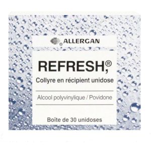 Refresh - Collyre récipient unidoses 04Ml - 30 unidoses