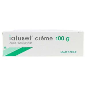 Ialuset - Crème cicatrisante Traitement ulcère - Tube 100g