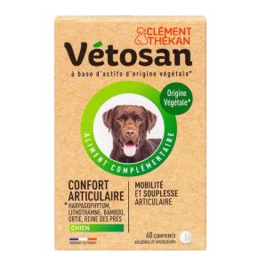 Vetosan Confort Articulaire Chien - Confort articulaire - 60 comprimés