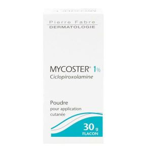 Mycoster 1% - Mycose cutanée - Poudre 30 g