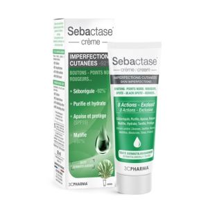 Sebactase - Imperfections cutanées - Crème 50 mL