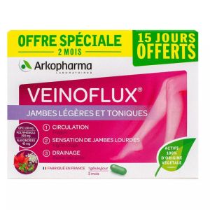 Veinoflux Jambes Légères et Toniques - 60 Gélules