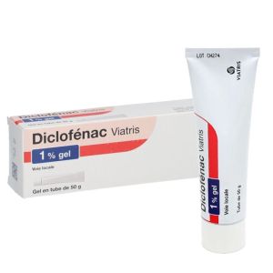Gel Diclofenac 1% - Tendinites Entorses Contusions - Tube 50g