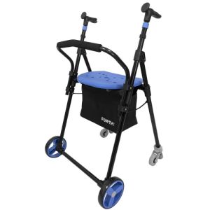 Rollator 4 roues AIR-On Plus - Bleu